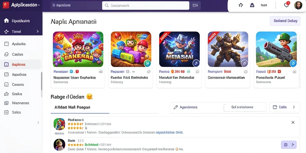 Tantangan seru di setiap level permainan.