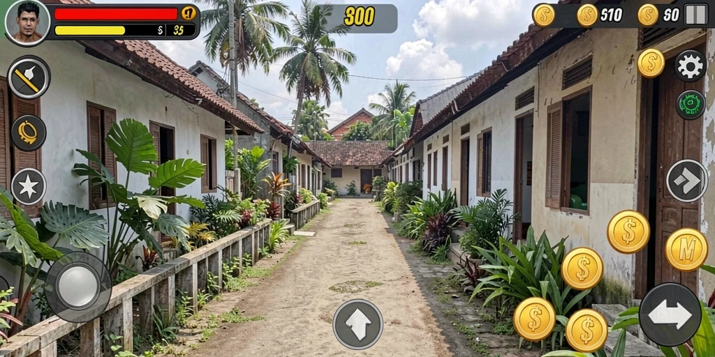 Mode kompetisi yang menantang melawan teman-teman.