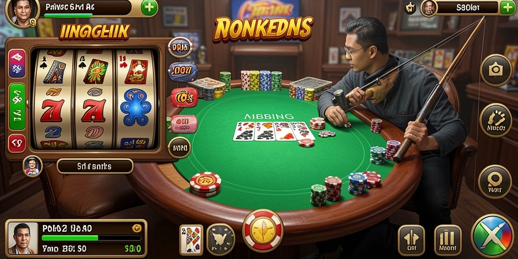 Tangkapan layar menunjukkan suasana level baru yang menarik.