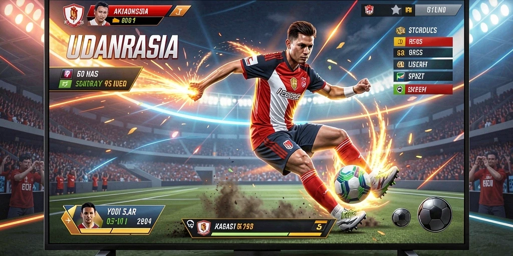 Screenshot memperlihatkan sistem bonus dan reward yang menguntungkan.