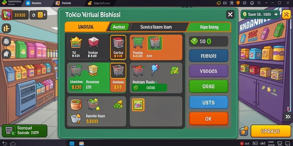 Fitur chat untuk berinteraksi dengan pemain lain.