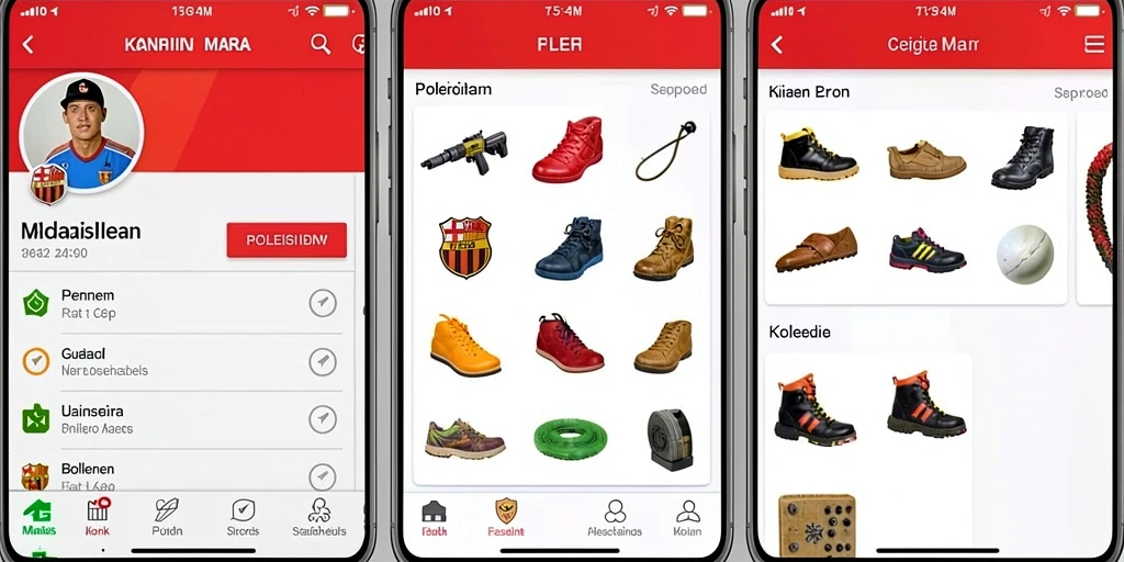 Screenshot menunjukkan fitur papan peringkat dengan kompetisi antar pemain.