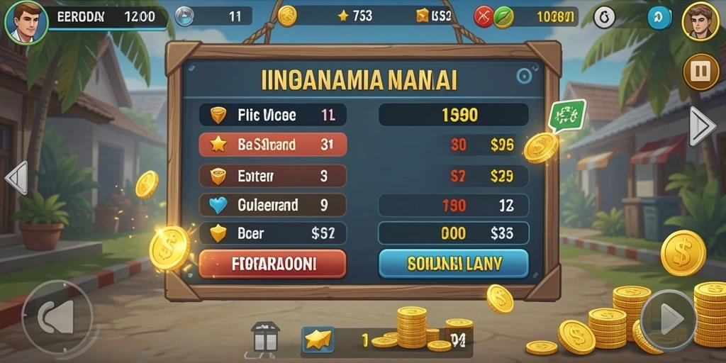 Gameplay yang seru dan menegangkan di setiap level.